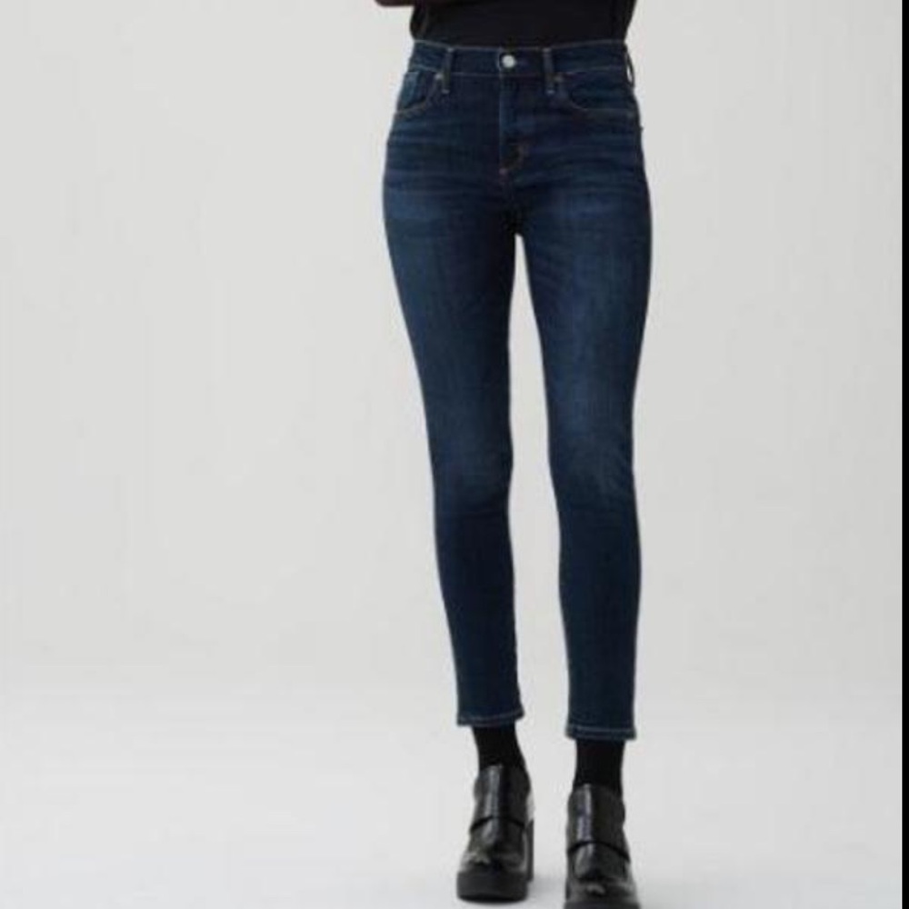 Agolde sophie high rise skinny crop starland 26